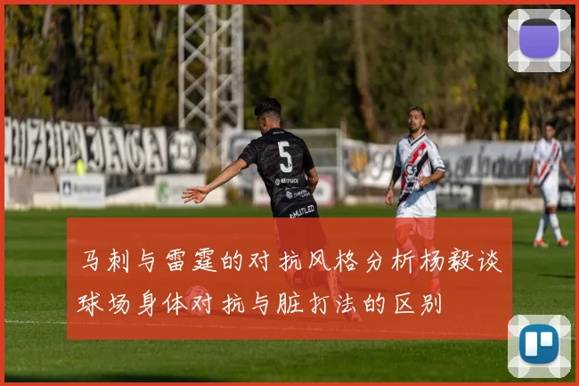 马刺与雷霆的对抗风格分析杨毅谈球场身体对抗与脏打法的区别